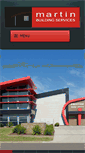Mobile Screenshot of martinbuildingservices.com